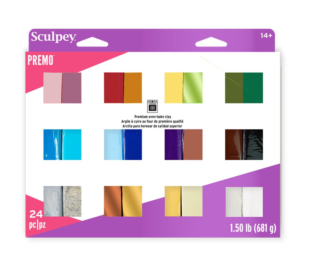Polyform Products Inc. New Web Exclusive Sculpey Premo™ Iridescent  Multi-Pack