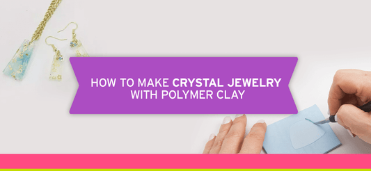 How to Make Crystal Jewelry With Polymer Clay