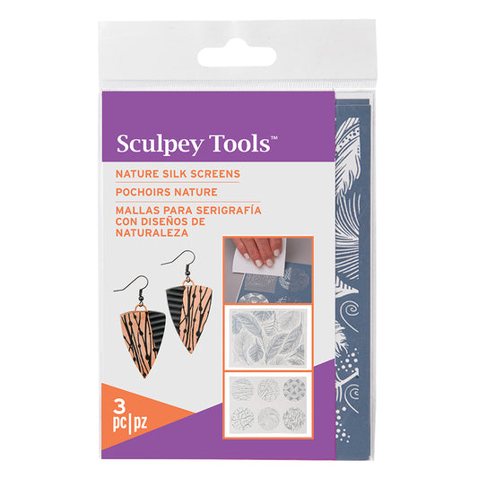 Sculpey Tools™ Nature Silk Screens