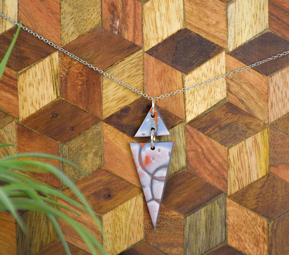 Sculpey Premo™ and Soufflé™  Wonderlust Mokume Gane Pendant