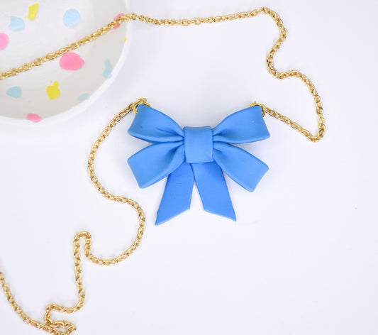 Sculpey Bake Shop® Bendy Bow Necklace