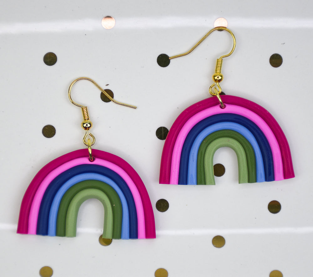 Sculpey Premo™ Rainbow Bright Earrings