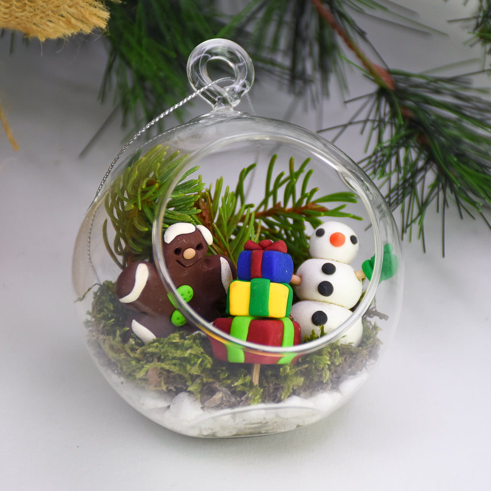 Sculpey III® Christmas Terrarium Ornament