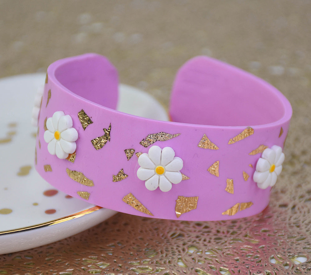 Sculpey Premo™ Carnation Spring Bangle Bracelet