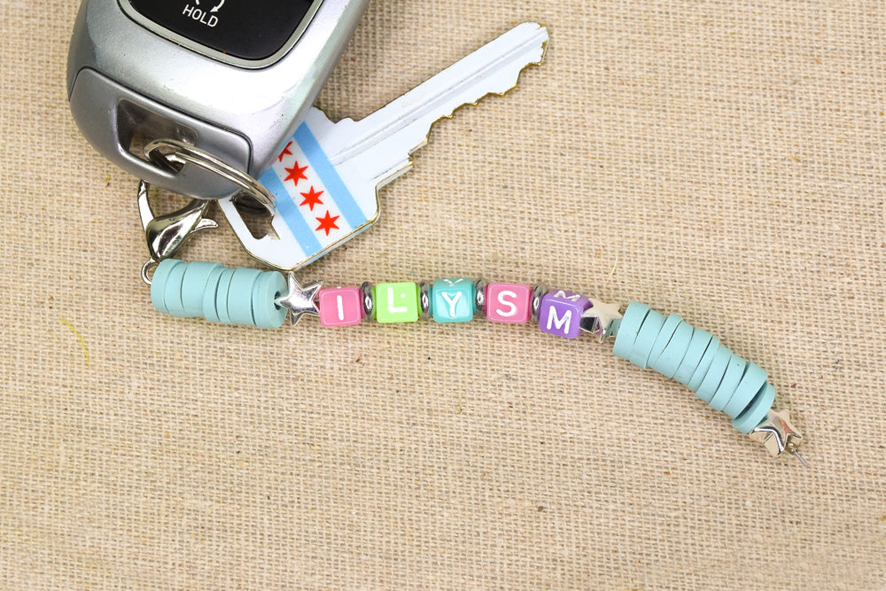 Sculpey III® Heishi Bead Keychain