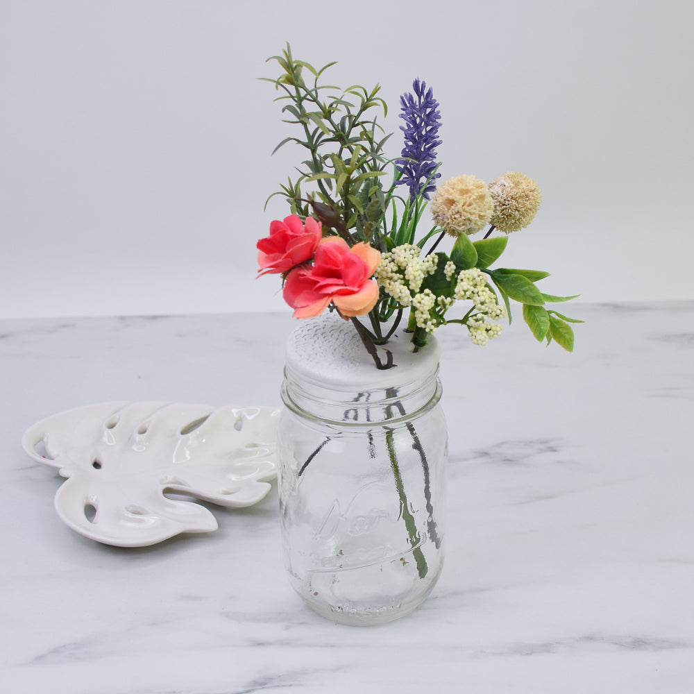 Sculpey Air-Dry™ Mason Jar Flower Holder