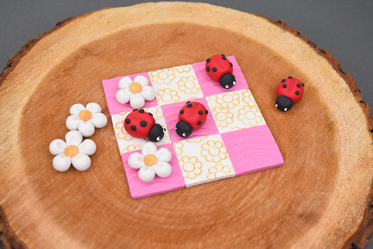 Sculpey Spring Tic Tac Toe Board Game