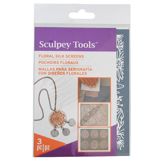 Sculpey Tools™ Floral Silk Screens