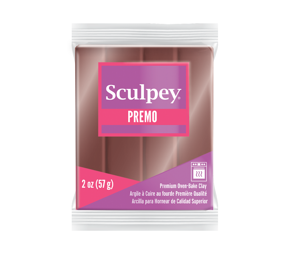 Sculpey Premo Accents oven-bake polymer clay, white translucent, Nr. 5527,  57 gr