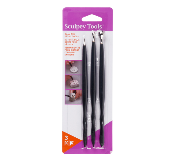 Ball Tip Sculpting Tools 4/Pkg - Poly Clay Play