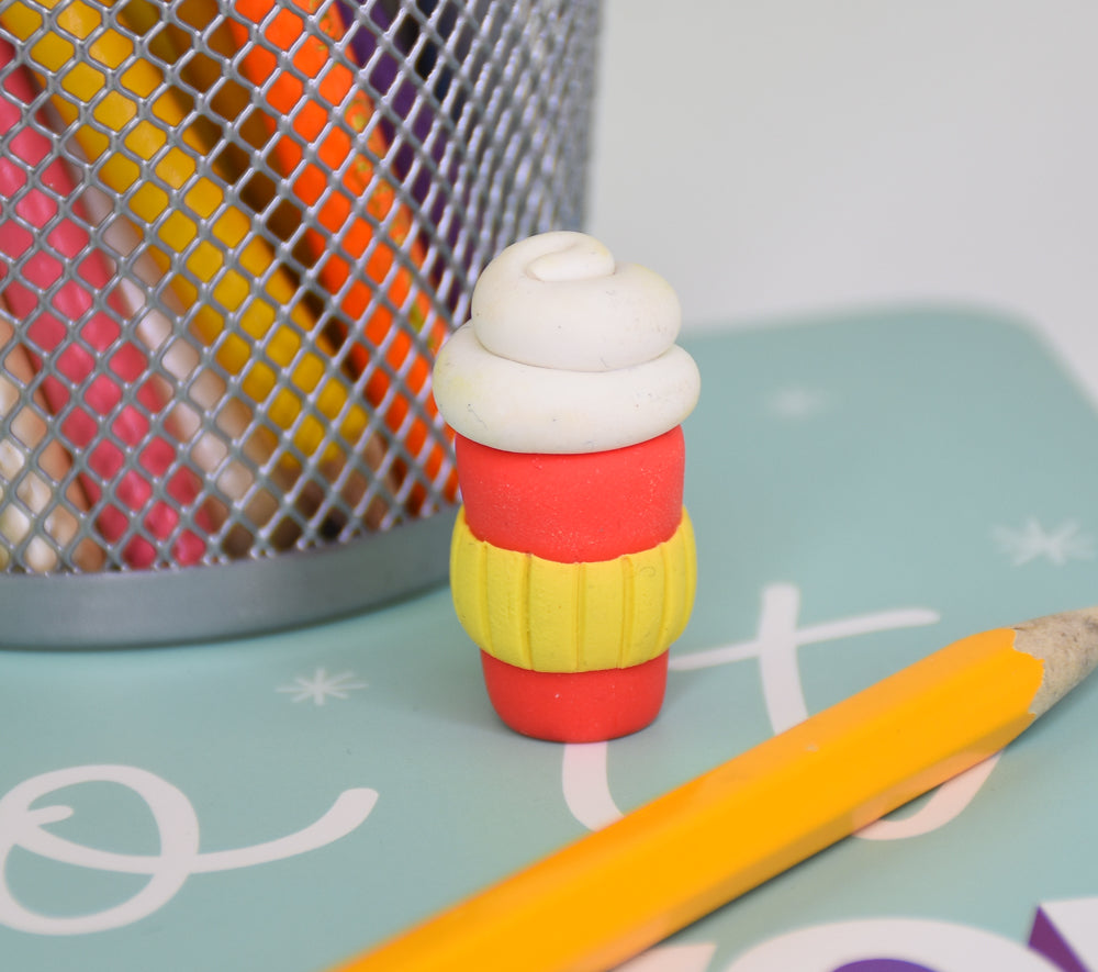 Use special clay to make colorful pencil erasers - Deseret News