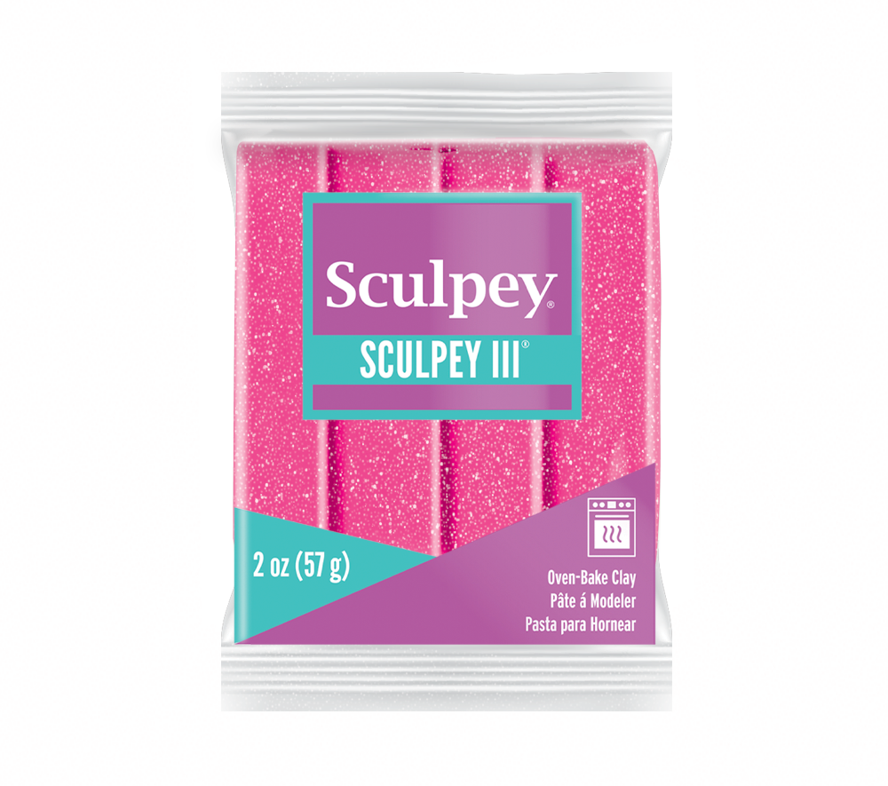 Sculpey III - Oven Bake Polymer Clay - 30 Colour Sampler Pack - 30 x 1oz  Blocks