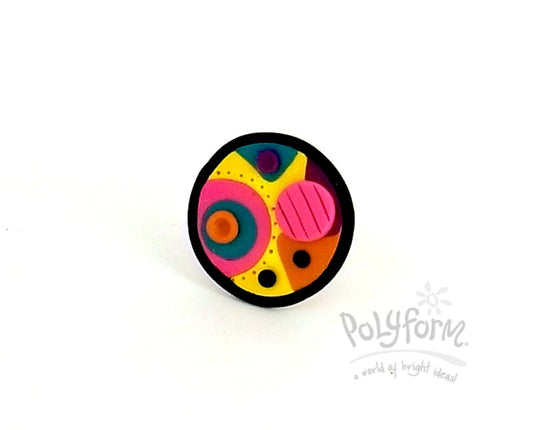 Sculpey Soufflé Color Splash Ring