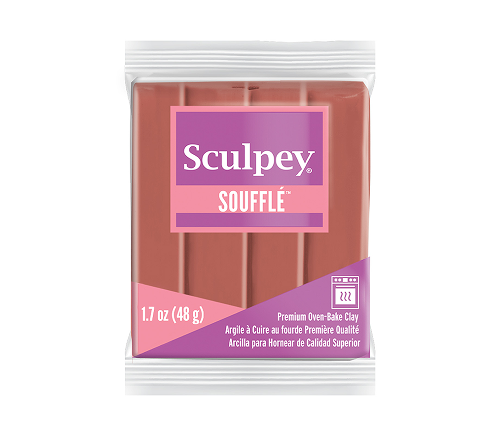 Sculpey Souffle oven-bake polymer clay, raspberry, Nr. 6004, 48 gr
